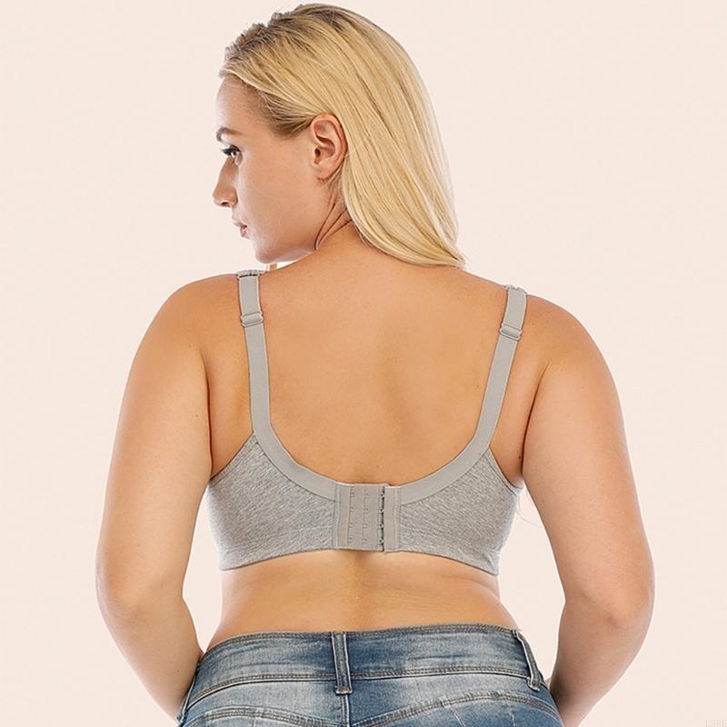 Cotton Bra Everyday - L38E Kadın Kablosuz Büyük Boy Dantel