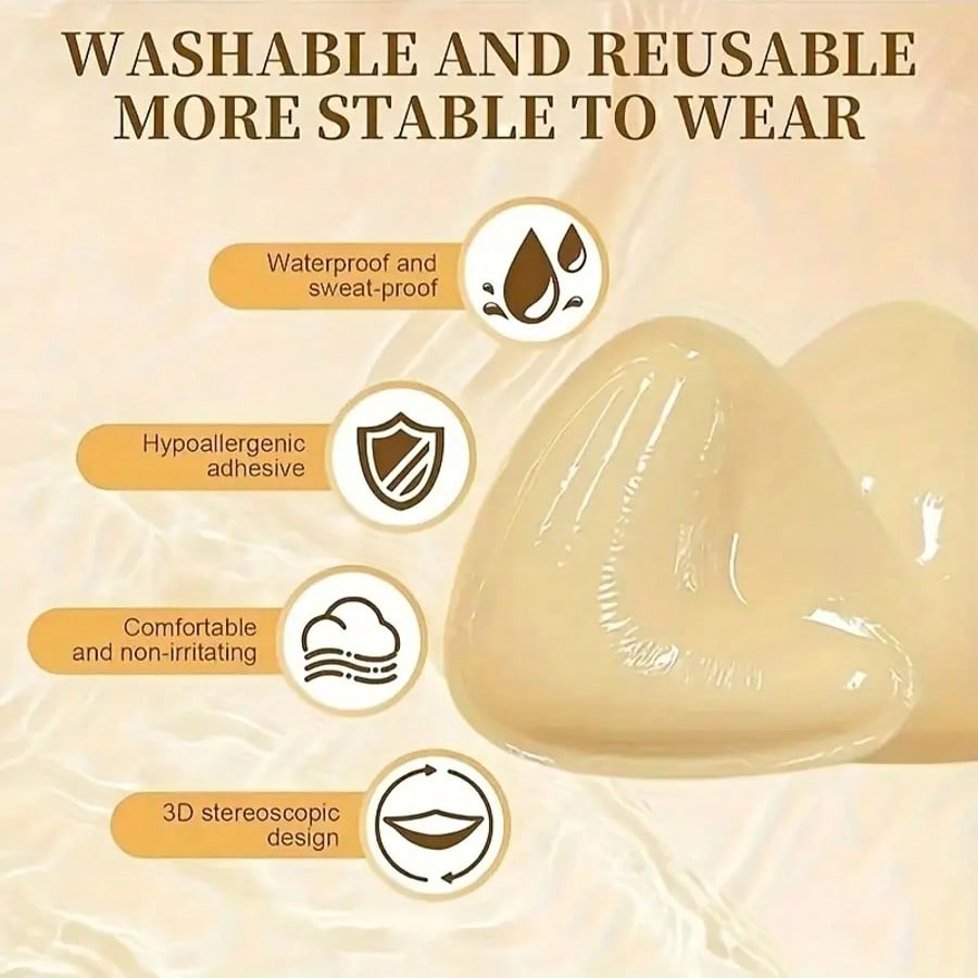 Çift Taraflı Yapışkanlı Göğüs  - Backless Bra Sticky incelemesi ve fiyatı
